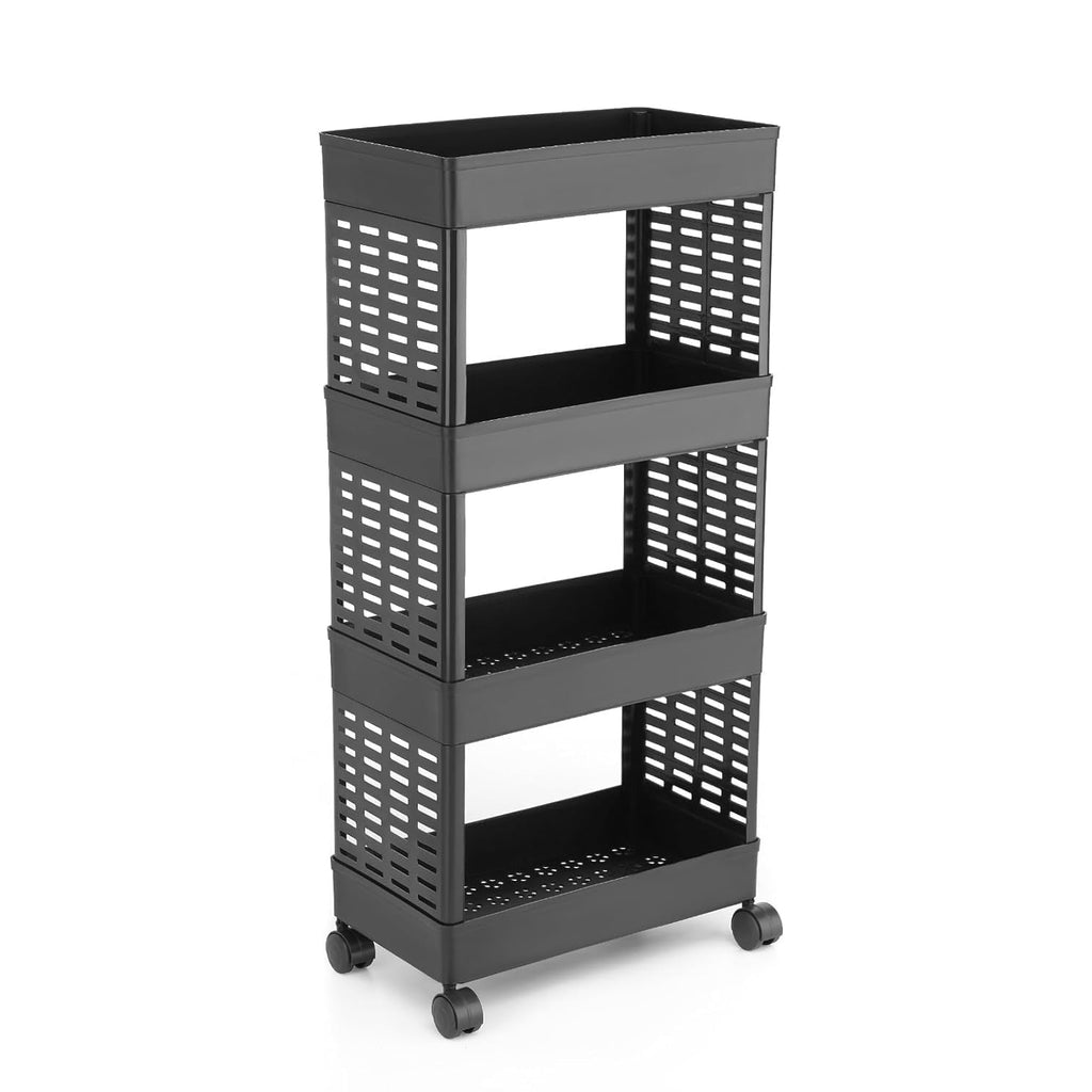 Ventilated basket detail showing perforated sides for airflow