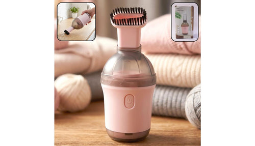 Mini Handheld Vacuum Cleaner with brush attachment – hero product shot