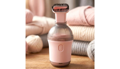 Mini Handheld Vacuum Cleaner – angled view showing brush attachment