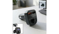 Bluetooth FM Transmitter Car Charger with dual USB ports and LED display – hero product shot